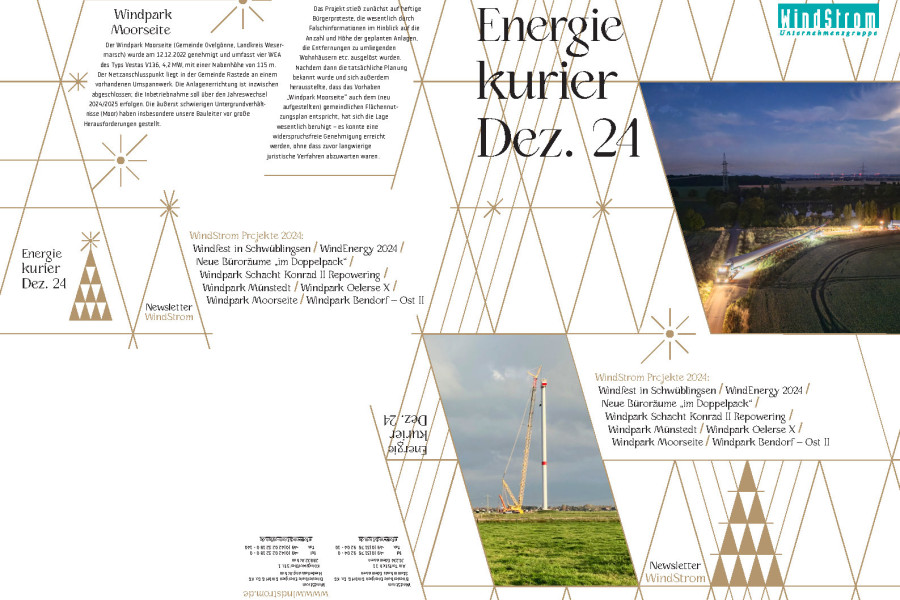WindStrom - Energiekurier 2024