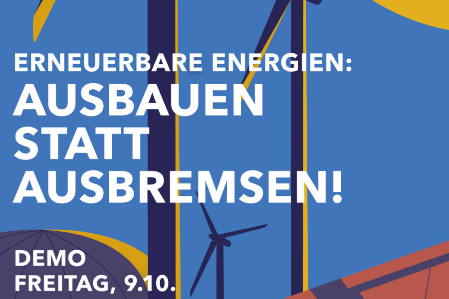 Ausbauen statt Ausbremsen! Seid ihr in Berlin dabei?