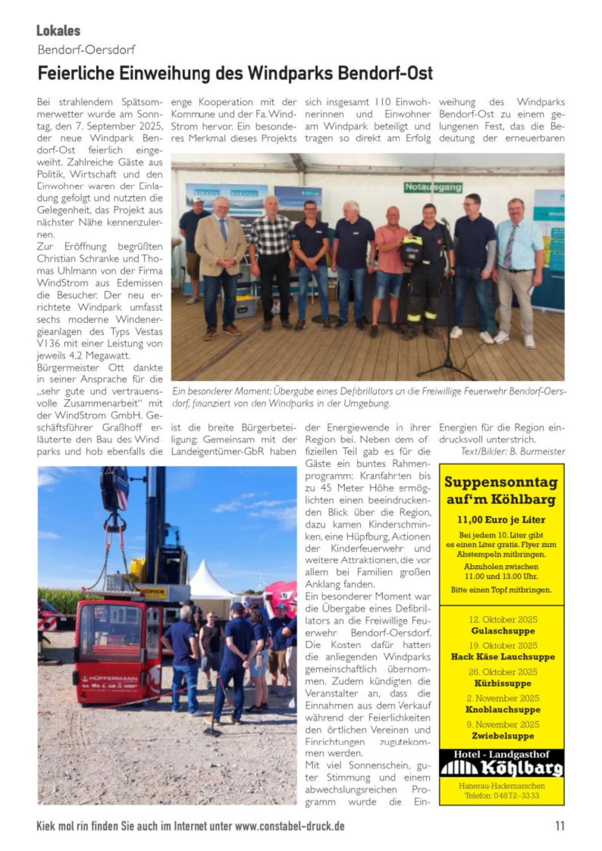 Kiek mol rin 2510 Einweihung WP Bendorf