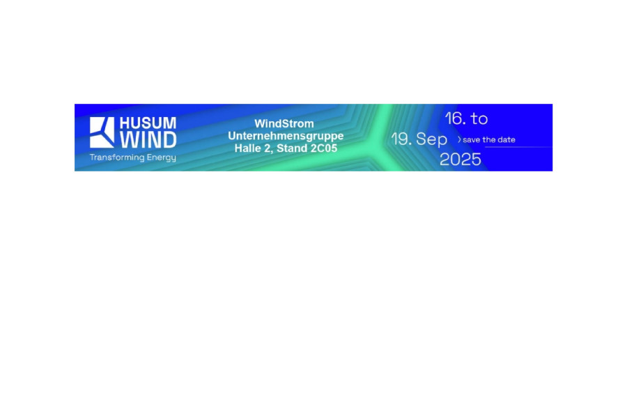 Einladung zur Messe Husum Wind 2025