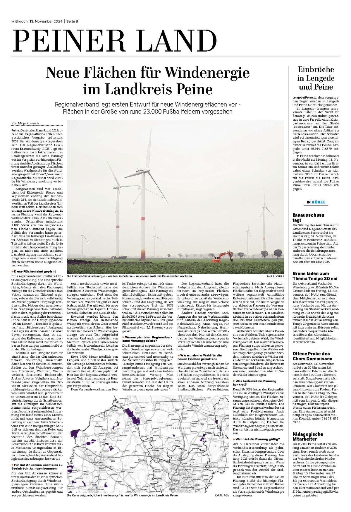 PeinerAllgemeineZeitung 13.11.2024 Seite9