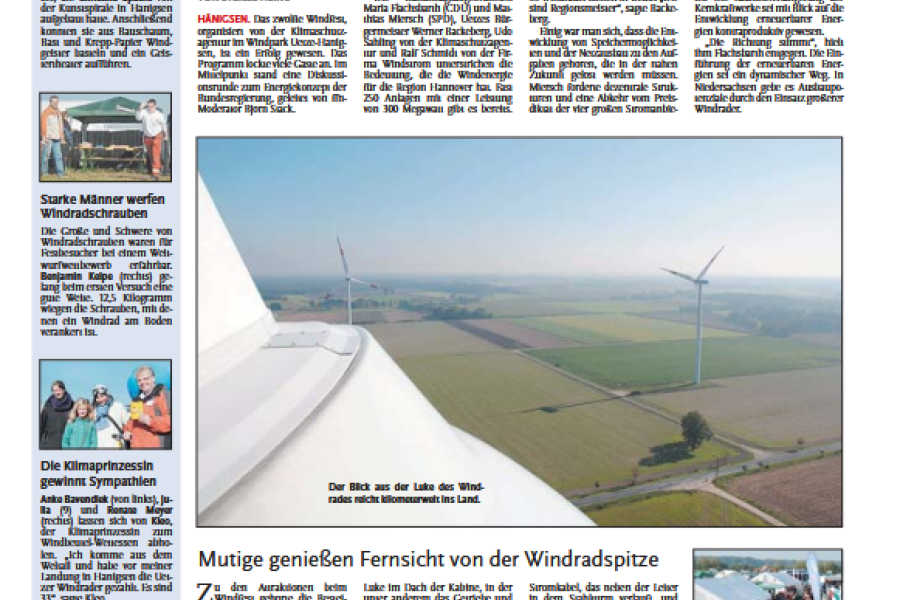 Burgdorfer Anzeiger - Windfest in Uetze