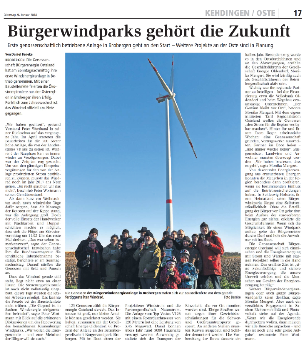 Screenshot 2024 12 11 at 15 28 18 Dokument1 09. Januar 2018 Stader Tageblatt Buergerwindparks gehoert die Zukunft WindStrom errichtet 2. Buergerwindrad im Landkreis Stade.pdf